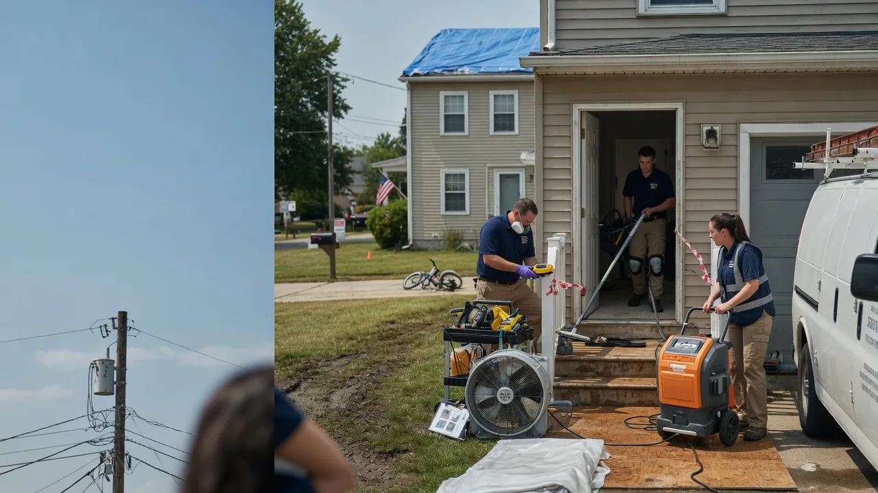 Water Damage Repair in Odessa, MN near me